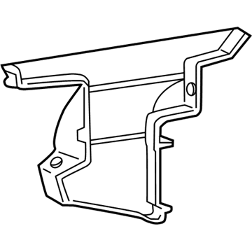 Chevy 52471637 Defroster Duct