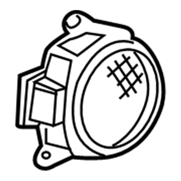 GM 10373009 Speaker Assembly, Radio Rear