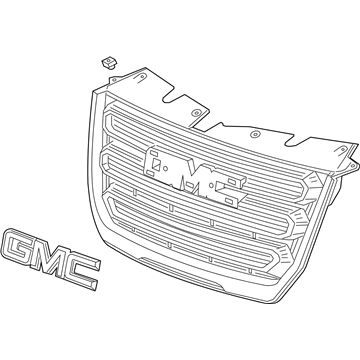 GMC 23379206 Grille Assembly