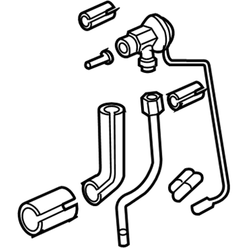 2004 Chevy Trailblazer EXT A/C Expansion Valve - 88892986