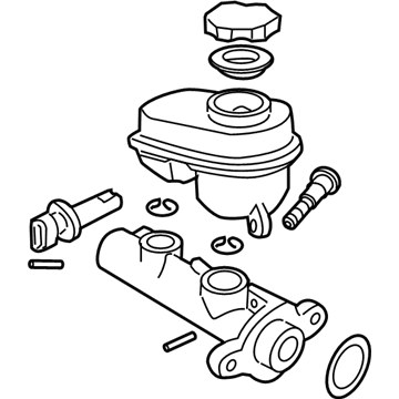 Cadillac 22797527 Master Cylinder