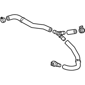 Cadillac 20919372 Vacuum Hose