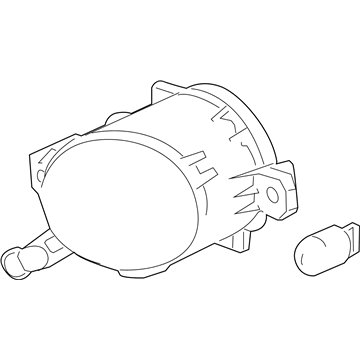 Chevy 94708773 Fog Lamp Assembly