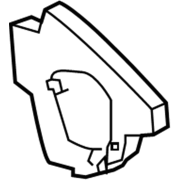 Buick 22977446 Air Inlet Duct Deflector