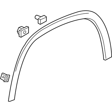 Chevy 84999317 Wheel Opening Molding