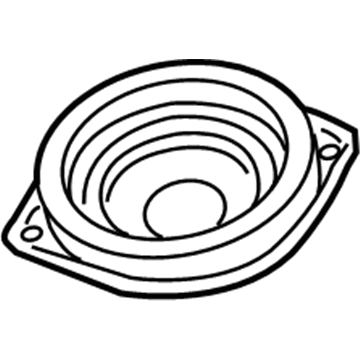 Cadillac 15284791 Rear Speaker