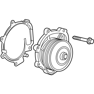 Chevy 12713806 Water Pump