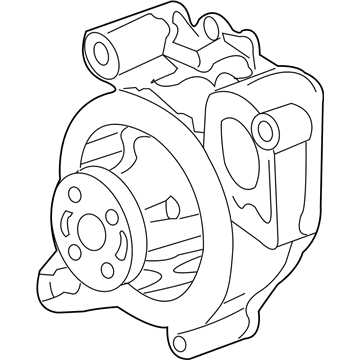 Chevy 12630084 Water Pump