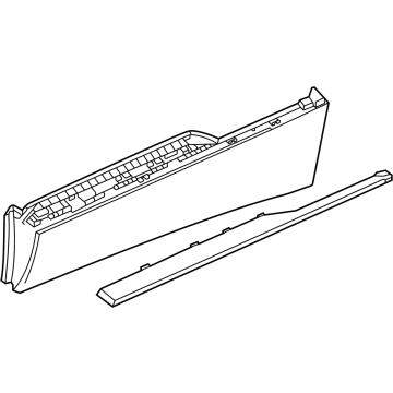 Cadillac 84828710 Lower Molding