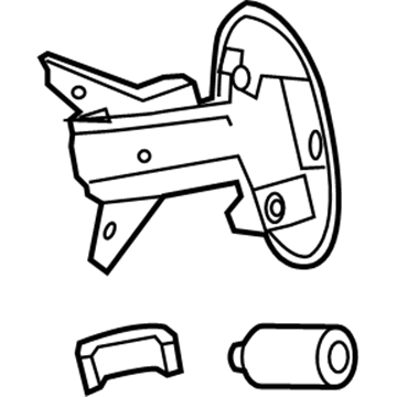 GM 22773108 Door Assembly, Fuel Tank Filler