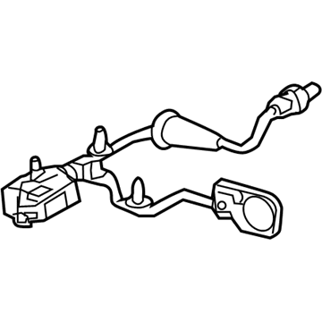 GM 25907014 Actuator Assembly, Fuel Tank Filler Door Lock