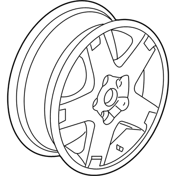 Pontiac 9595779 Wheel, Alloy