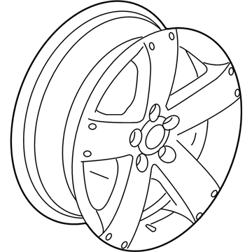 2006 Pontiac Torrent Spare Wheel - 9595782