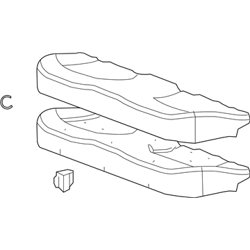 GM 26266705 Cushion Assembly, Rear Seat *Neutral