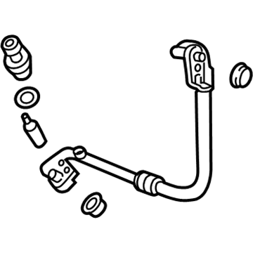 2015 GMC Sierra 3500 HD A/C Hose - 23369104