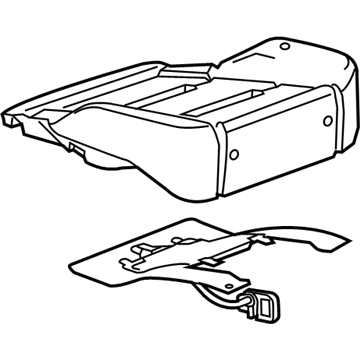 GMC Yukon XL Occupant Detection Sensor - 84960651