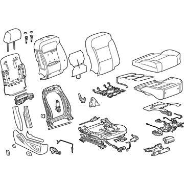 GMC 22839523 Seat Assembly