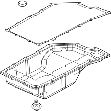 Chevy 24286058 Transmission Pan