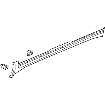 GM 20767203 Molding Assembly, Rocker Panel Front *Service Primer