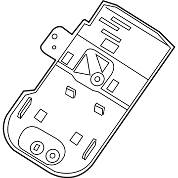 Cadillac 20831986 Bracket