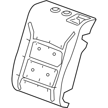 Chevy 84172734 Seat Back Pad