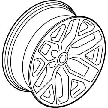 GMC 23217243 Wheel, Alloy