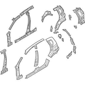 Chevy 96408090 Uniside Assembly