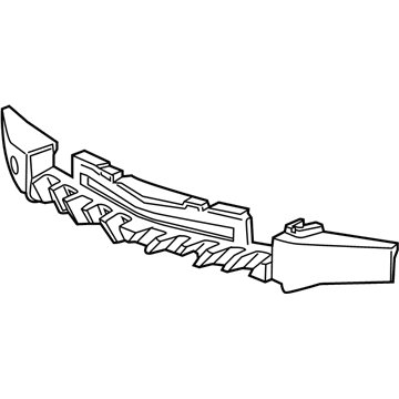 GM 22997123 Absorber Assembly, Front Bumper Fascia Energy