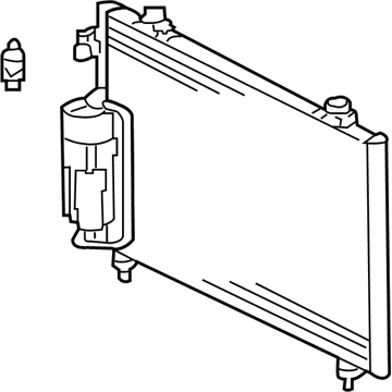 GM 88972207 Condenser,A/C