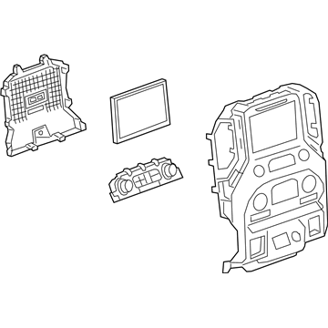 GM 84569060 Control Assembly, Am/Fm Stereo Rdo