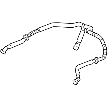 Cadillac CT6 Crankcase Breather Hose - 12681076