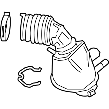 Cadillac CT6 Air Intake Coupling - 23349890