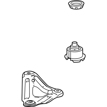 GM 25866464 Insulator,Drivetrain & Front Suspension Frame