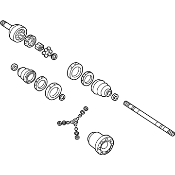 GMC 26055390 Axle Assembly