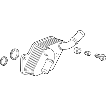2008 Chevy Cobalt Oil Cooler - 12639408