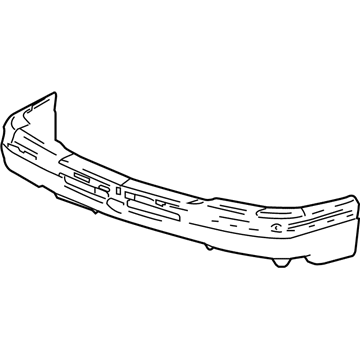 GM 89045660 Bar Asm,Front Bumper Imp