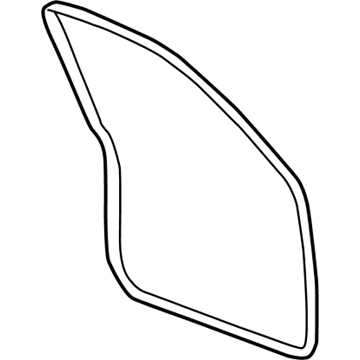 GM 15244250 Weatherstrip,Front Side Door