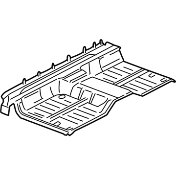 GMC Sierra 3500 Floor Pan - 89025400