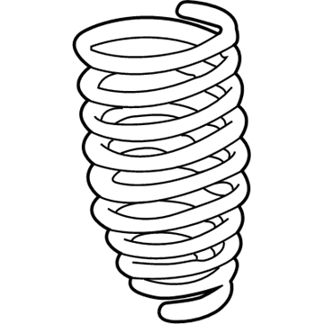 2003 Pontiac Vibe Coil Springs - 88970154