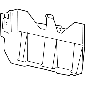 Saturn 22663131 Control Module Bracket