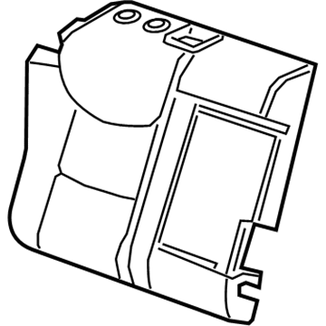 GM 42694452 Pad Assembly, R/Seat Bk