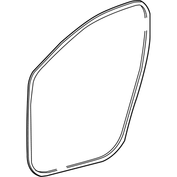 GM 23493716 Weatherstrip Assembly, Front Side Door (Body Side)