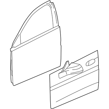 GM 23282695 Door Assembly, Front Side (Rh)