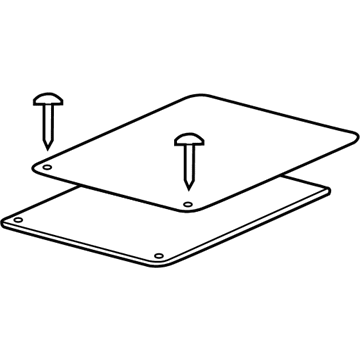 GM 92256412 Support,Front Seat Cushion Pad Center