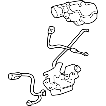 2008 Pontiac Vibe Door Lock - 88969884