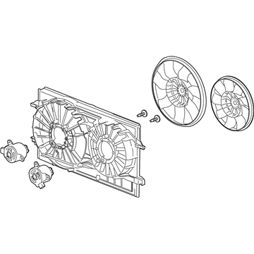 Chevy 15788745 Fan Assembly