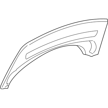 Pontiac 12458773 Lift Gate Trim