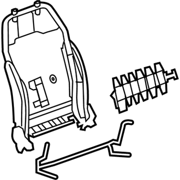 Cadillac 25807067 Frame Assembly