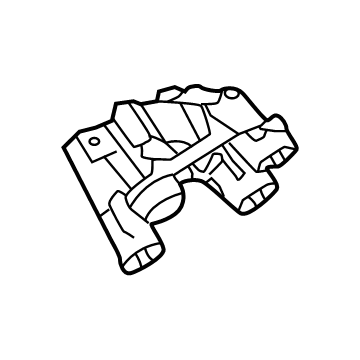 GM 84894713 Bracket, Eng Mt Frm Si