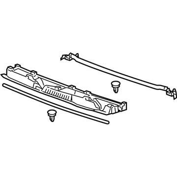 GM 20756045 Panel Assembly, Air Inlet Grille(Lower) *Black